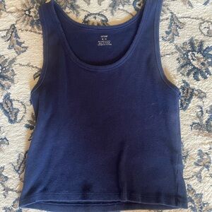 aerie cropped tank top